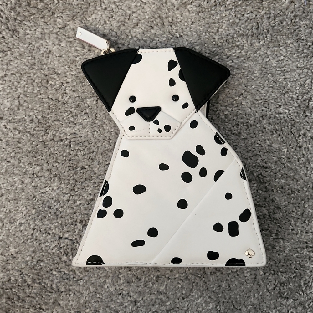 Rare! Kate Spade Dalmatian origami crossbody bag/purse HTF